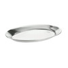 Sizzler Platter 8X11.5 IN Aluminum For Wood Underliners Stamped Mirror Finish 1/Each