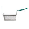 E-Z Grip Fry Basket Nickel Plated Plastic Rectangle Twin With Front Hook 1/Each