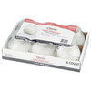 Euro-Venetian® Candle 60-HR Wax Frosted 6 Count/Pack 2 Packs/Case