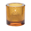 Votive Candle Holder Tealight Candle Holder 2.75X2.88 IN Glass Amber Jewel Round 1/Each