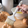 Pastry Brush 3 IN Boar Bristle Plastic White 1/Each