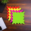 Sign 5X5 IN Starburst Rainbow 100/Pack