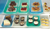 Supermarket Serving Tray 8X30X0.75 IN Fiberglass White Dishwasher Safe 1/Each