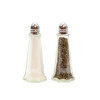 Salt & Pepper Shaker 1 OZ Glass Eiffel Tower Chrome Top 1/Each