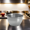Sauce Dish 8 OZ Stainless Steel Silver Round Dishwasher Safe 1/Each