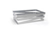 Zig Zag Housing Full Size Iron Silver Deep 2/Case