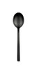 Elexa Satin Noir Dinner Spoon 8 IN 18/0 Stainless Steel Black 36/Case