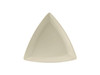 Plate 7.25 IN China Eggshell Triangle Fully Vitrified Oven Safe Dishwasher Safe Microwave Oven Safe 12/Case