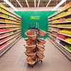 Merchandiser Display Rack With 12 Baskets 1/Case