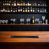 Bar Mat 27X3.25X0.625 IN Rubber Black 1/Each