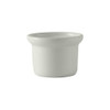 Petite Marmite Crock 8 OZ China White Round Mirror Finish Gloss 12/Case