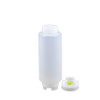 FMP Squeeze Bottle 24 OZ Plastic Clear FIFO: First In, First Out 1/Each