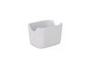 Sugar Packet Holder 3.5 IN China Porcelain White Fully Vitrified Oven Safe Dishwasher Safe Microwave Oven Safe 12/C