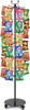 Chips Display Rack 61 IN Metal Black With 72 Clips 1/Each