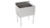 Silver Series Ice Bin 24X18.5X30 IN No Cold Plate 1/Each