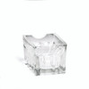 Sugar Packet Holder 3.5X2.5 IN Glass Fluted Dishwasher Safe 12 Count/Case