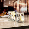 Finedge Beverage Glass 13.5 FLOZ Glass Clear Heavy Base 36/Case