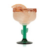 Beverage Glass 16 FLOZ Glass Clear Cactus Stem 12/Case