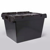 Storage Crate 27X22.75X18.13 IN PE Black For Chafer Stackable 1/Each