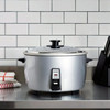 Rice Cooker Silver Commercial 23 Cup Uncooked Capacity 120V 60 HZ 1/Each