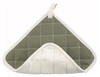 Pot Holder 8X8 IN Terry Cloth Green Square Fire Retardant 12/Dozen