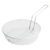 Breading Basket 12 IN Metal Wire Epoxy-Coated White Coarse 1/Each