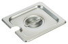 Cover For Steam Table Pan 1/6 Size 18/8 Stainless Steel Slotted 1/Each
