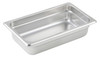 Steam Table Pan 1/4 Size 2.5 IN 18/8 Stainless Steel 1/Each
