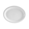 N.R. Platter 13 IN Porcelain Oval Dual Ovenable Dishwasher Safe 12/Case
