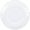 Clinton Saucer 6.875X1 IN Porcelain White Round Dual Ovenable Dishwasher Safe 36/Case