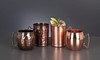 Mug 14 FLOZ Copper Hammered Texture 12/Case