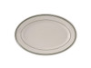Platter 10.5X7.38 IN China Eggshell Green Oval Gloss 24/Case