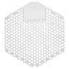 Wave 3D Urinal Screen Honeysuckle White EVA 7X6.5X0.66 IN Deodorizer 10 Count/Pack 6 Packs/Case 60 Count/Case