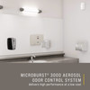 Microburst® 3000 Air Freshener Dispenser White Plastic 4.01X3.25X6.63 IN 6/Case