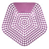 WCBasix Urinal Screen Lavender Breeze Purple EVA 6.75X6.5X0.75 IN 30-Day Air Care System 10/Case