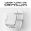 AeraMax® Pro AM3 Stand-to-Wall Kit Silver 13.50X1.50X0.63 IN 10/Pack