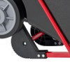 Brute® Utility Tilt Truck 0.5 Cubic Yard 1400 LB Black Red PE Steel Heavy Duty FDA Approved Rotomolded 1/Each