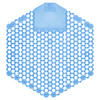 Wave 3D Urinal Screen Cotton Blossom Blue EVA 7X6.5X0.66 IN 3D 10 Count/Pack 6 Packs/Case 60 Count/Case