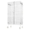 Wire Security Cage Kit 24X36X63 IN Carbon Steel Chrome Plated Steel 1/Each