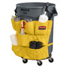 Brute® Caddy Bag Fits 32 GAL & 44 GAL BRUTE® Containers 14X10.50X1.50 IN Yellow Vinyl 6/Case