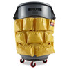 Brute® Caddy Bag Fits 32 GAL & 44 GAL BRUTE® Containers 14X10.50X1.50 IN Yellow Vinyl 6/Case