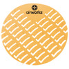 AirWorks® Urinal Screen Citrus Grove Light Orange EVA 10/Box