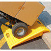 Global Industrial™ Hand Truck Curb Ramp 1000 LB Yellow Plastic 1/Each
