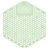 Wave 3D Urinal Screen Herbal Mint Green EVA 7X6.5X0.66 IN 10 Count/Pack 6 Packs/Case 60 Count/Case