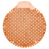 Tidal Wave Urinal Screen Mango Orange EVA 6 Count/Pack 6 Packs/Case 36 Count/Case