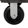 Platform Truck 56.00X24.25X41.25 IN 2000 LB Black Red Plastic Side-Panel With 8IN TPR Casters 1/Case