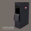 Linen Bag 21.10X9.00X33.00 IN Black Side Load 1/Each