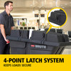 Brute® Utility Tilt Truck Lid 70.70X35.01X9.50 IN 1 Cubic Yard Black Rotomolded 1/Each