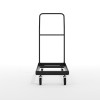 Moving Dolly Folding Chairs Black Powder Coated Steel 1/Each