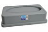 Lid 23 GAL Gray Rectangle Swing Top 1/Each